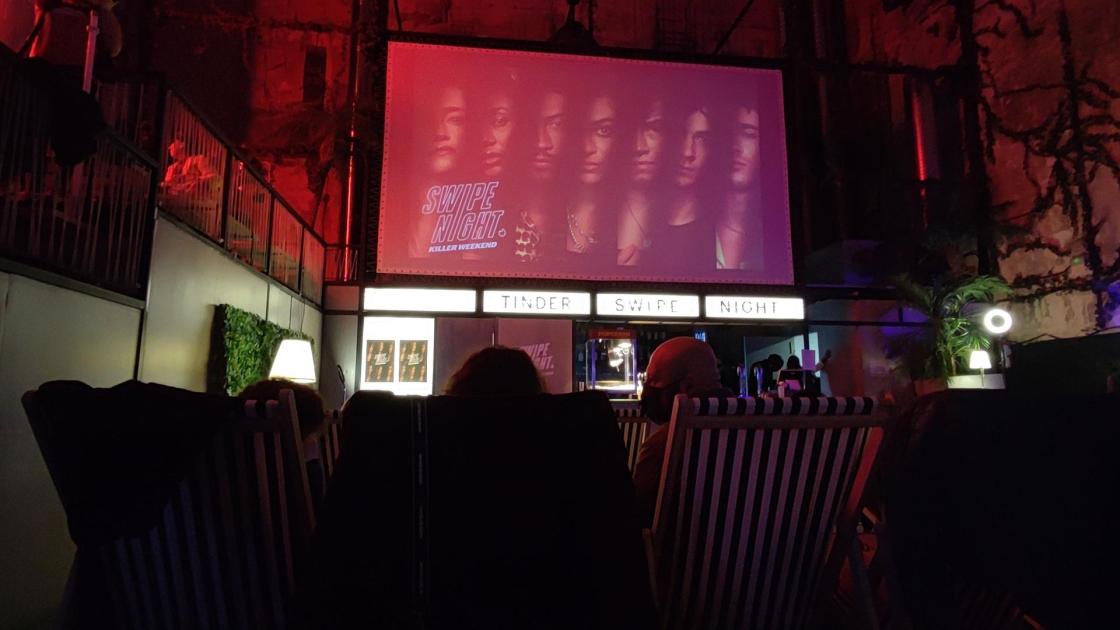 Preestreno de la serie inmersiva "Killer Weekend", en la Sala Equis de Madrid.