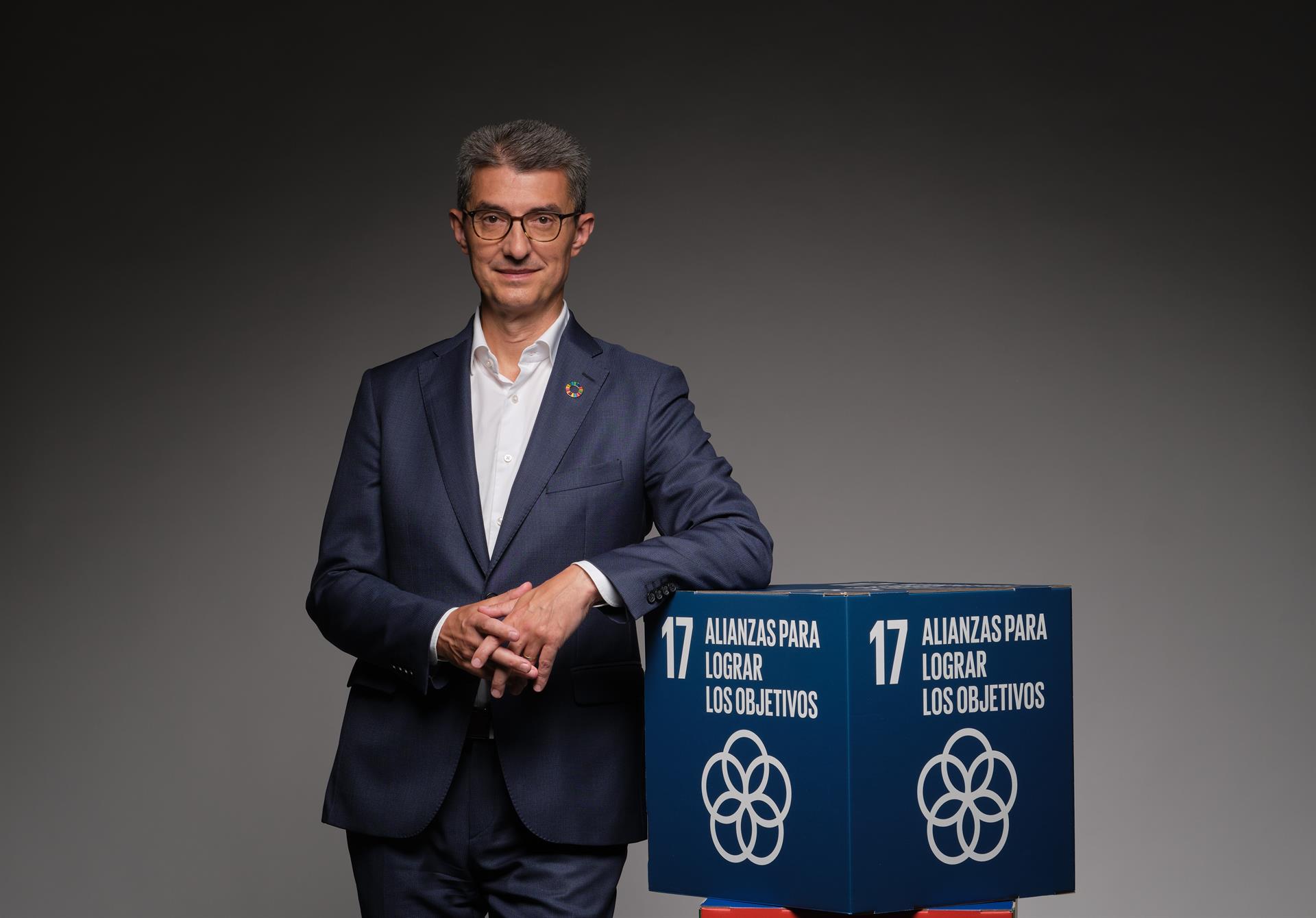 Retratos corporativos de Carles Navarro, Managing Director BASF Española / Country Cluster Iberia Head