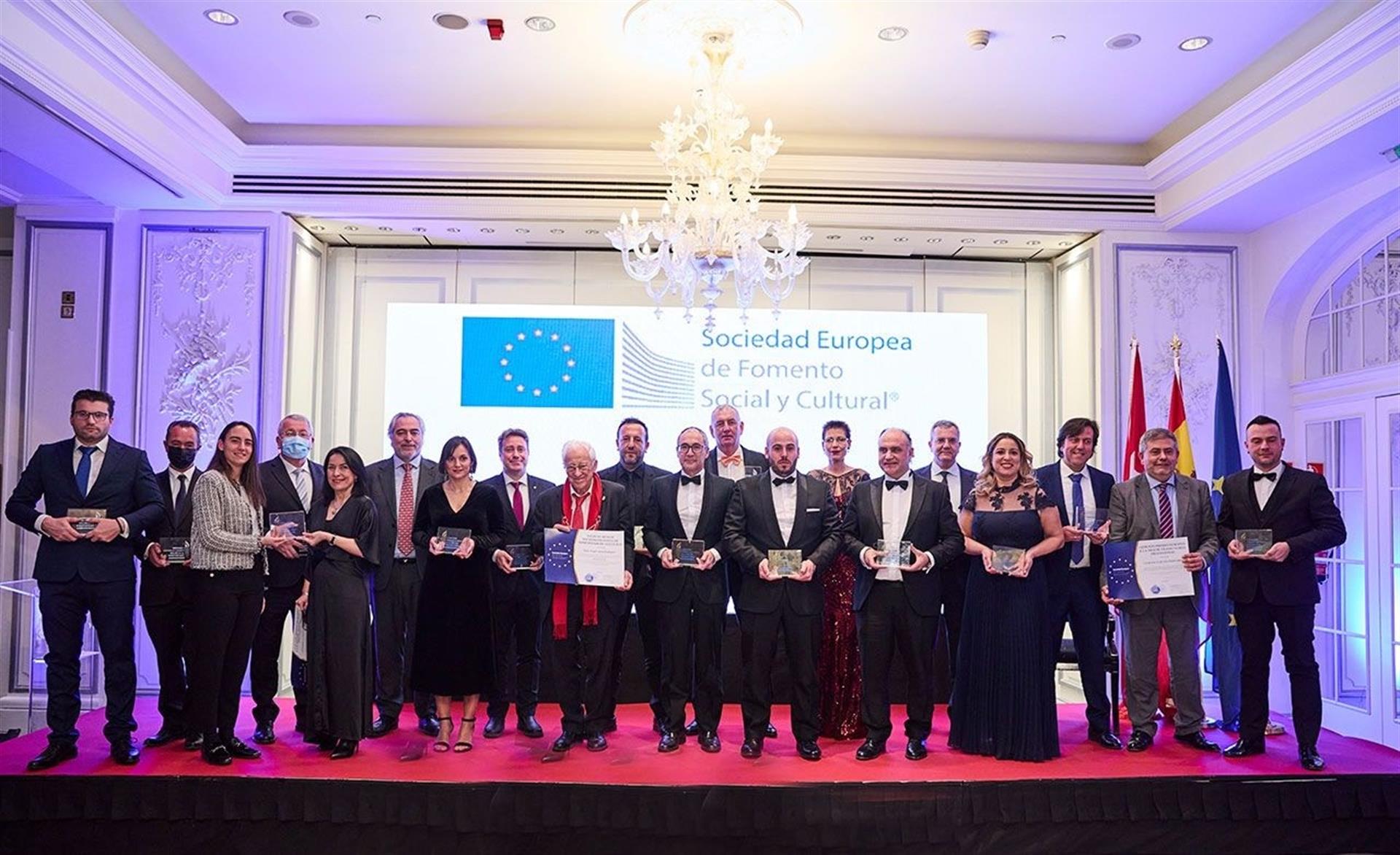 I Edición del Premio Europeo a la Mejor Trayectoria Profesional.