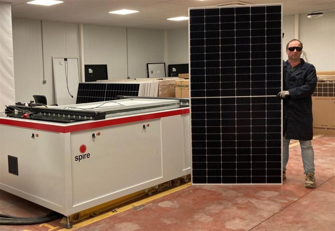 El simulador solar XL de Spire Solar Iberia.