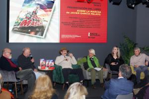 Javier García-Pelayo, Antonio Gómez, Agapito Maestre, Antonino Nieto Rodríguez y Montaña Vázquez, en la presentación del libro. Autor: Vicente Aguilera