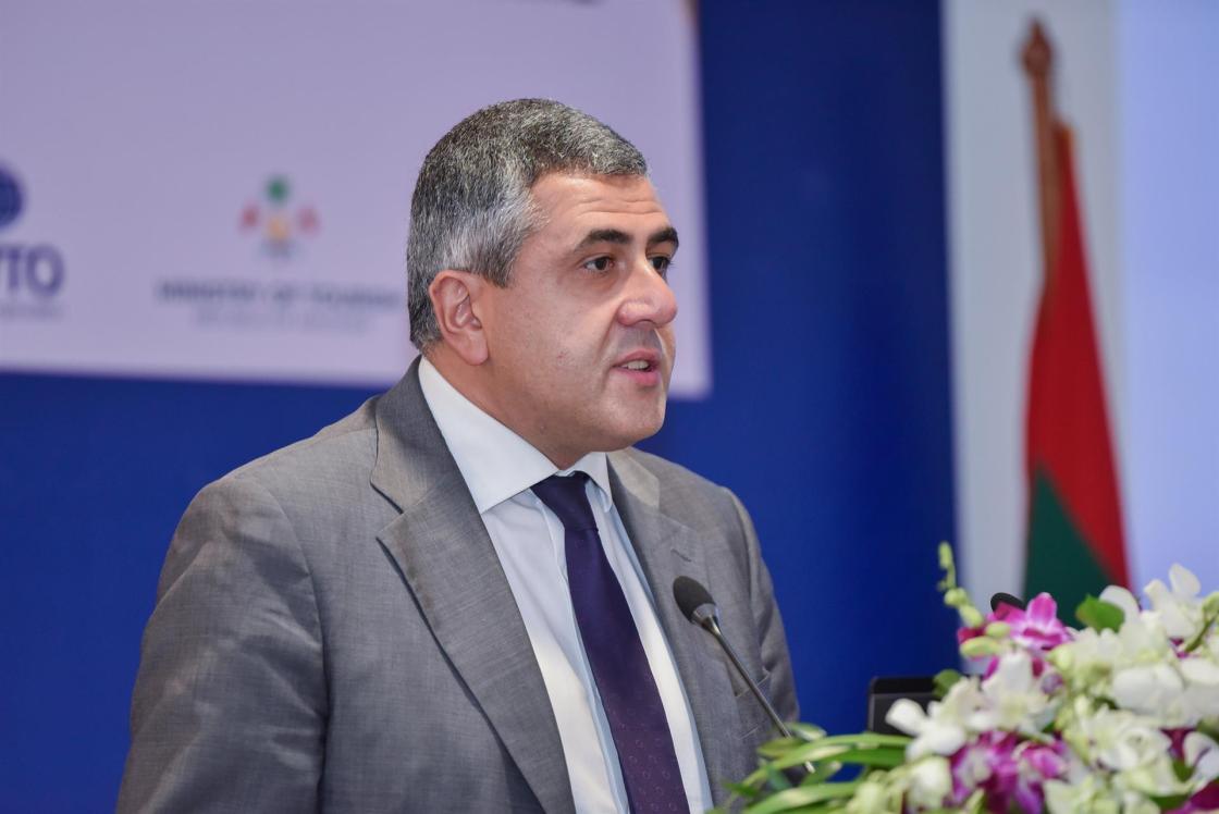 Zurab Pololikashvili, Secretario General de la Organización Mundial del Turismo (OMT).