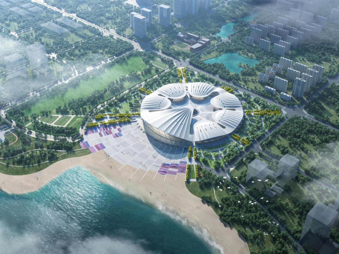 Visualización de Qingdao·SCO Pearl International Expo Center