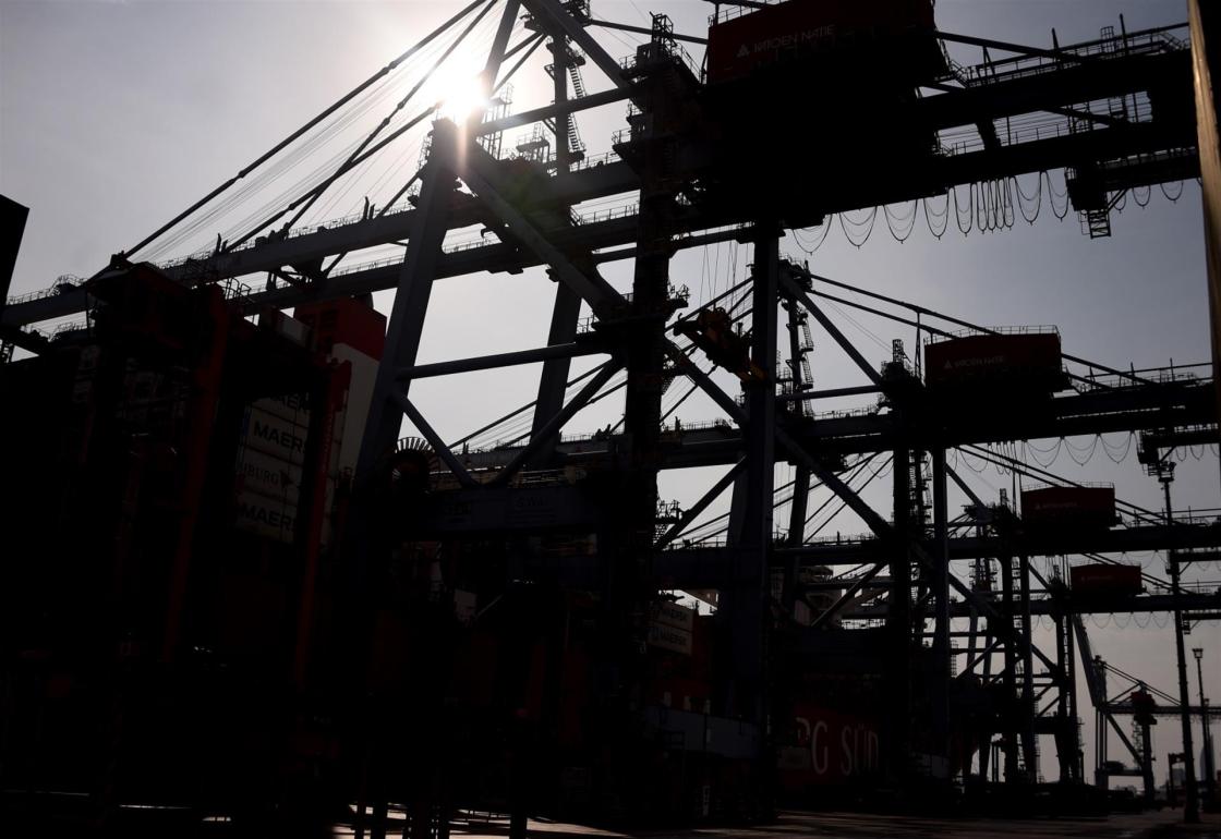Fotografía cedida por Comunicación sur de la terminal Cuenca del Plata, en el Puerto de Montevideo (Uruguay). EFE/ Comunicación Sur