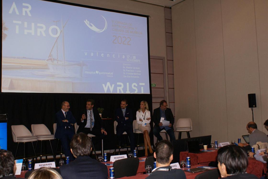 Inauguración Jornada Artroscopia de Muñeca.