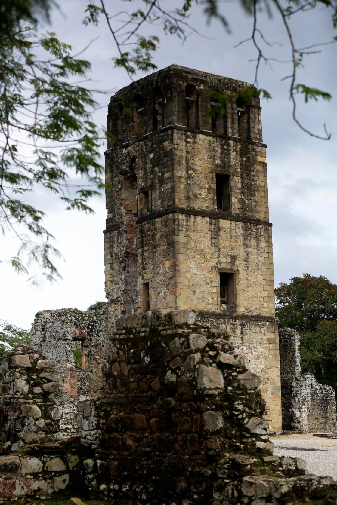 Photograph of the archaeological site Panama Viejo on December 12, 2022, in Panama City, Panama. EFE/ Bienvenido Velasco 