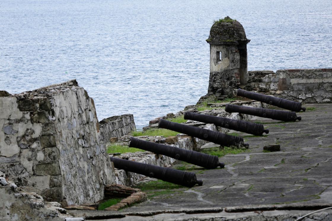 Photograph of Fort Santiago on December 14, 2022, in Portobelo, Colon (Panama). EFE/ Bienvenido Velasco 