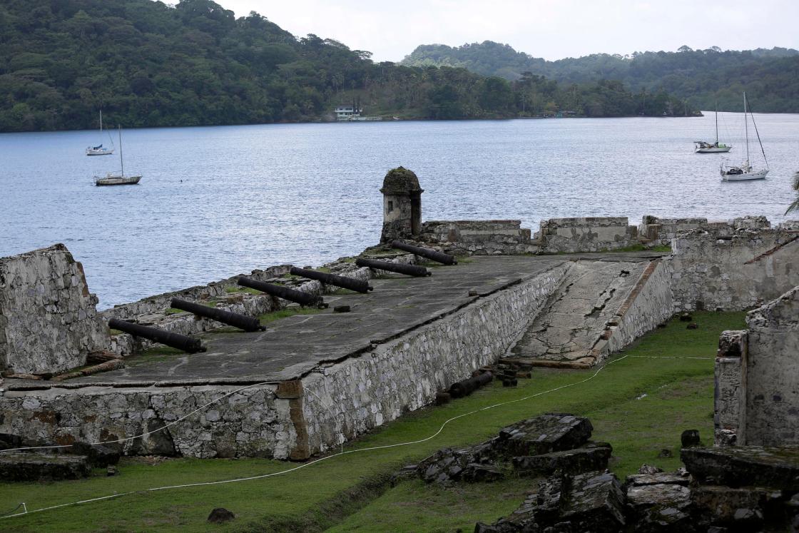 Photograph of Fort Santiago on December 14, 2022, in Portobelo, Colon (Panama). EFE/ Bienvenido Velasco 