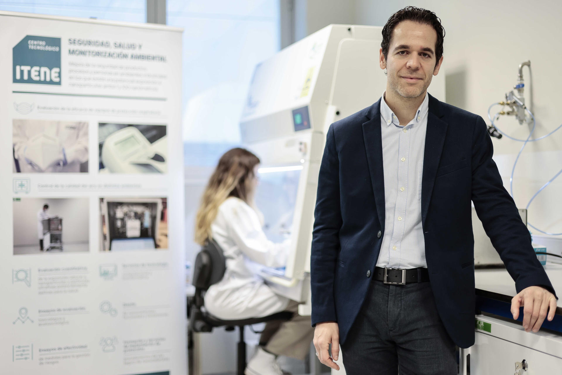 El gerente del Área Tecnológica de Seguridad y Tecnologías de Monitorización Ambiental del Instituto Tecnológico del Embalaje, Transporte y Logística (Itene), Carlos Fito. EFE/Ana Escobar