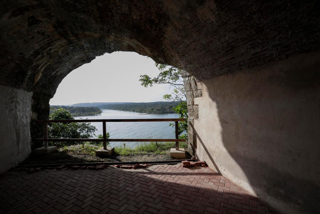 Image of one of the vaults at Fort San Lorenzo (Castillo de San Lorenzo el Real de Chagres) on December 14, 2022, in Portobelo, Colon (Panama). EFE/ Bienvenido Velasco 