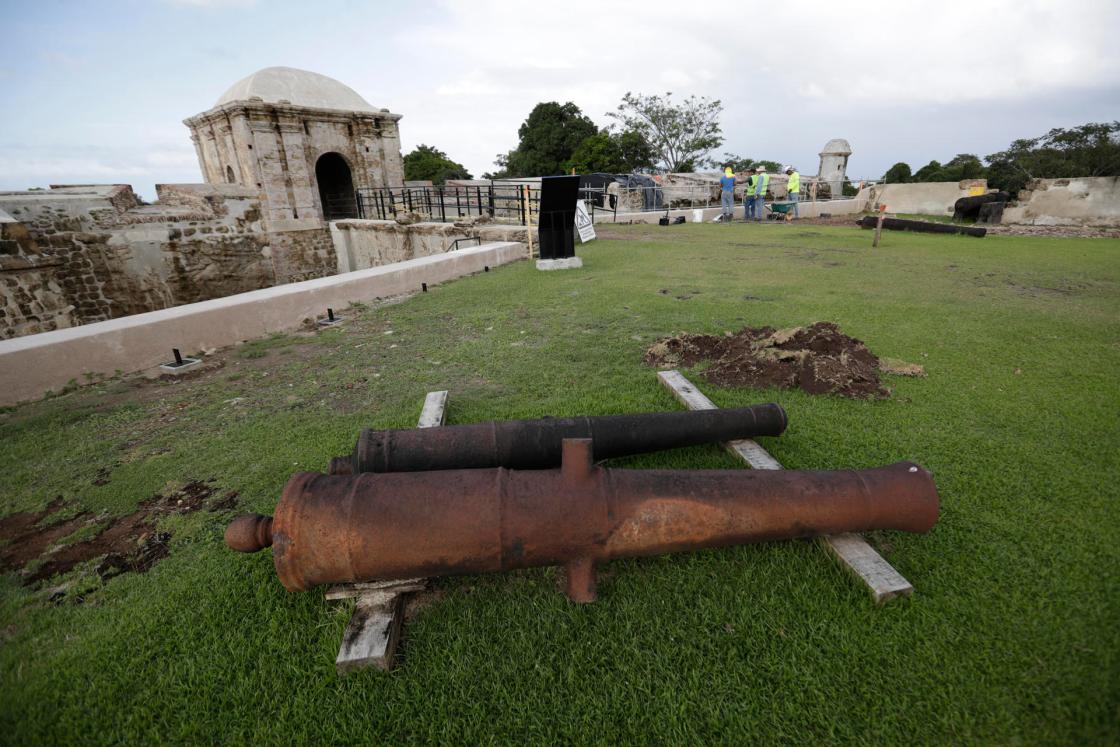 Photo of Fort San Lorenzo, on December 14, 2022, in Colón (Panama). EFE/ Bienvenido Velasco 