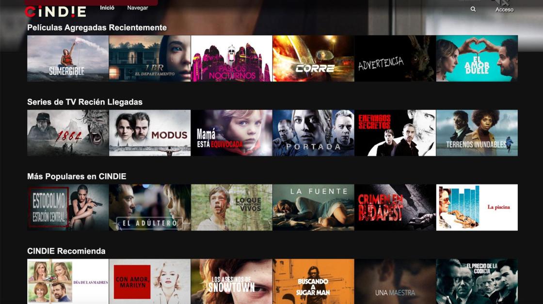 CINDIE, a nova plataforma de entretenimento independente.