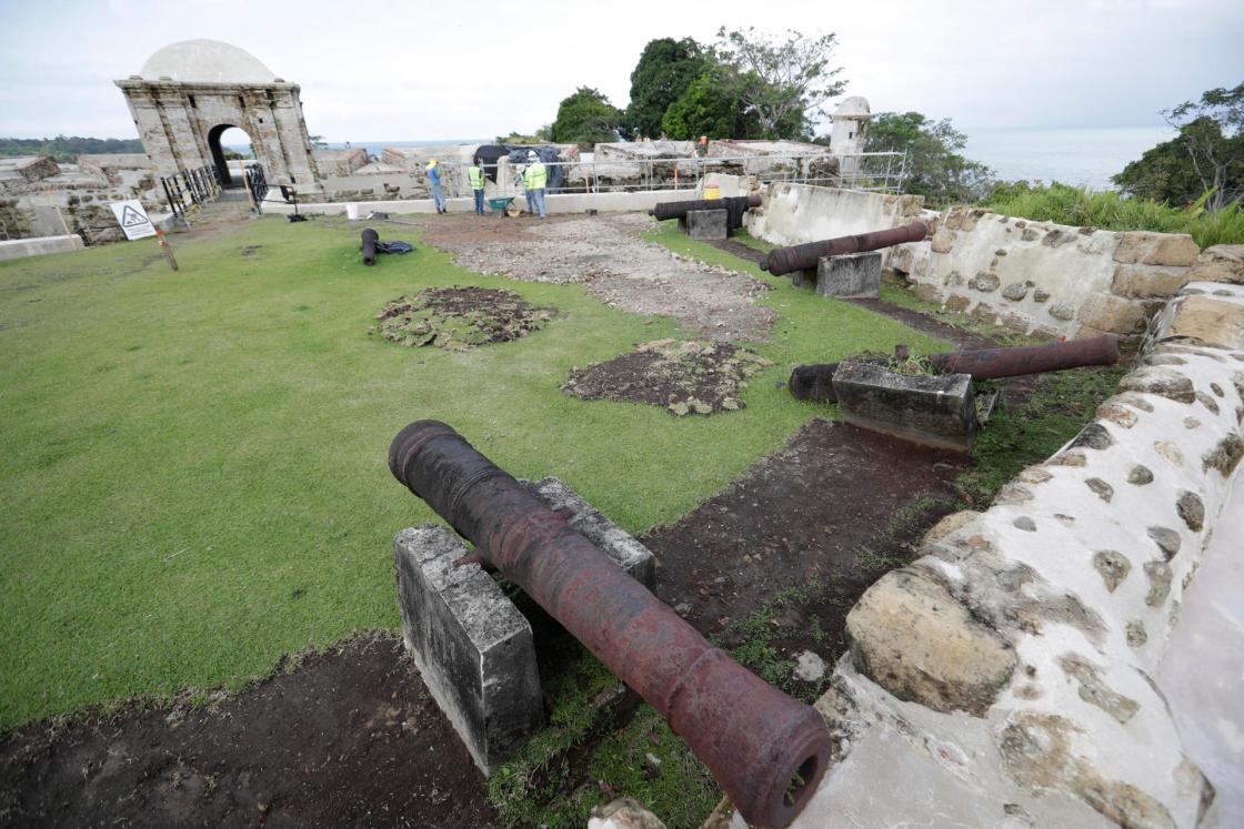 Photo of Fort San Lorenzo, on December 14, 2022, in Colón (Panama). EFE/ Bienvenido Velasco 
