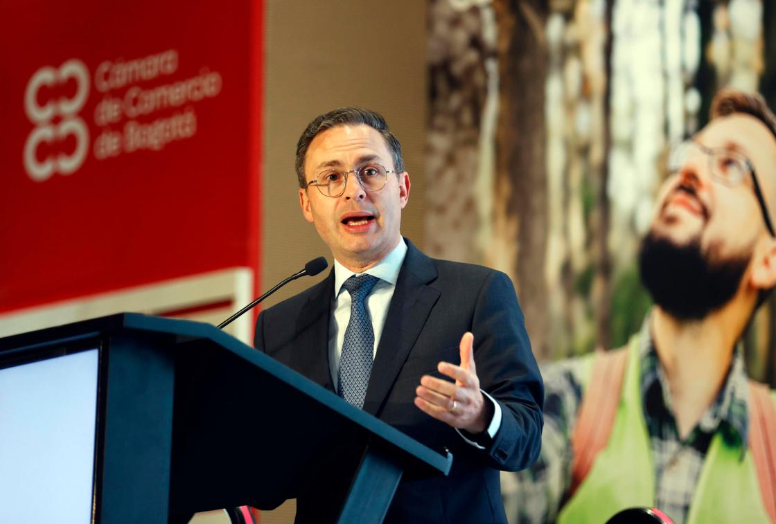 Foto de archivo del presidente ejecutivo de la Cámara de Comercio de Bogotá (CCB), Nicolás Uribe. EFE/ Mauricio Dueñas Castañeda