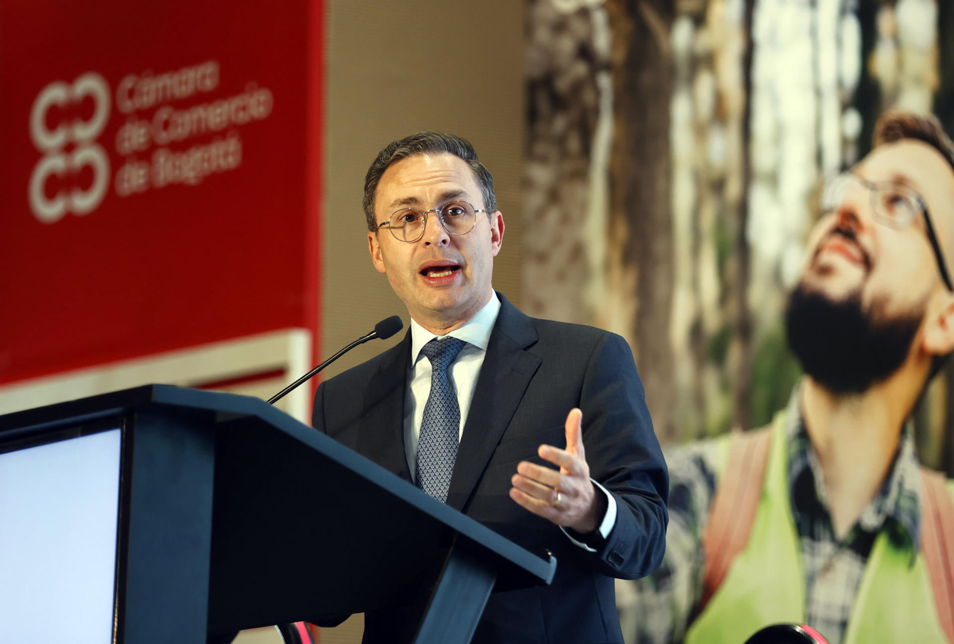Foto de archivo del presidente ejecutivo de la Cámara de Comercio de Bogotá (CCB), Nicolás Uribe. EFE/ Mauricio Dueñas Castañeda