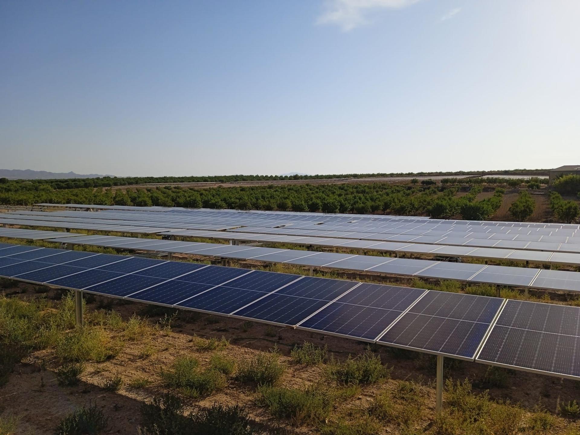 Parque Solar de Murcia Uso editorial