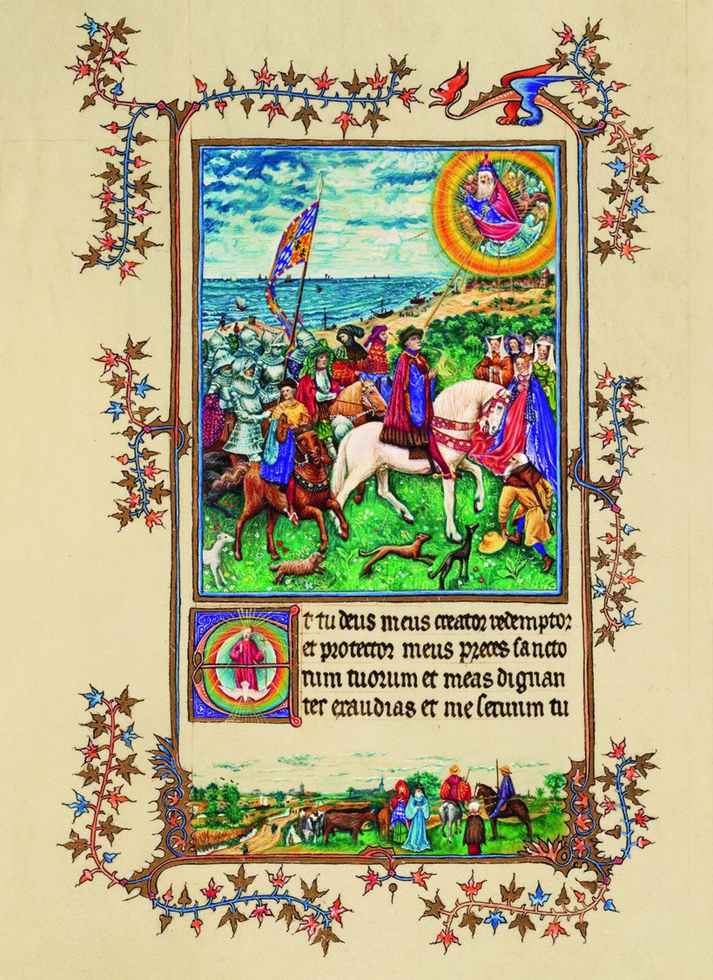 Libro de Oraciones de Torino del duque de BerryAutor: Patrimonio Ediciones.