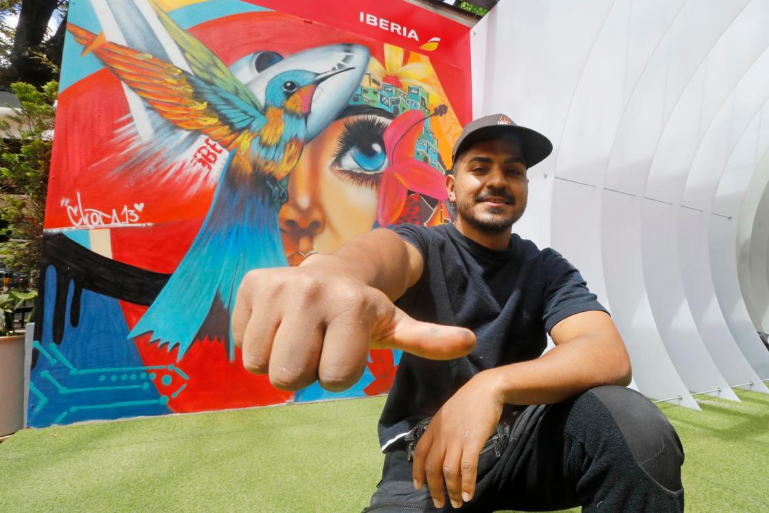 Chota 13, el arte que reivindica la Comuna 13 de Medellín