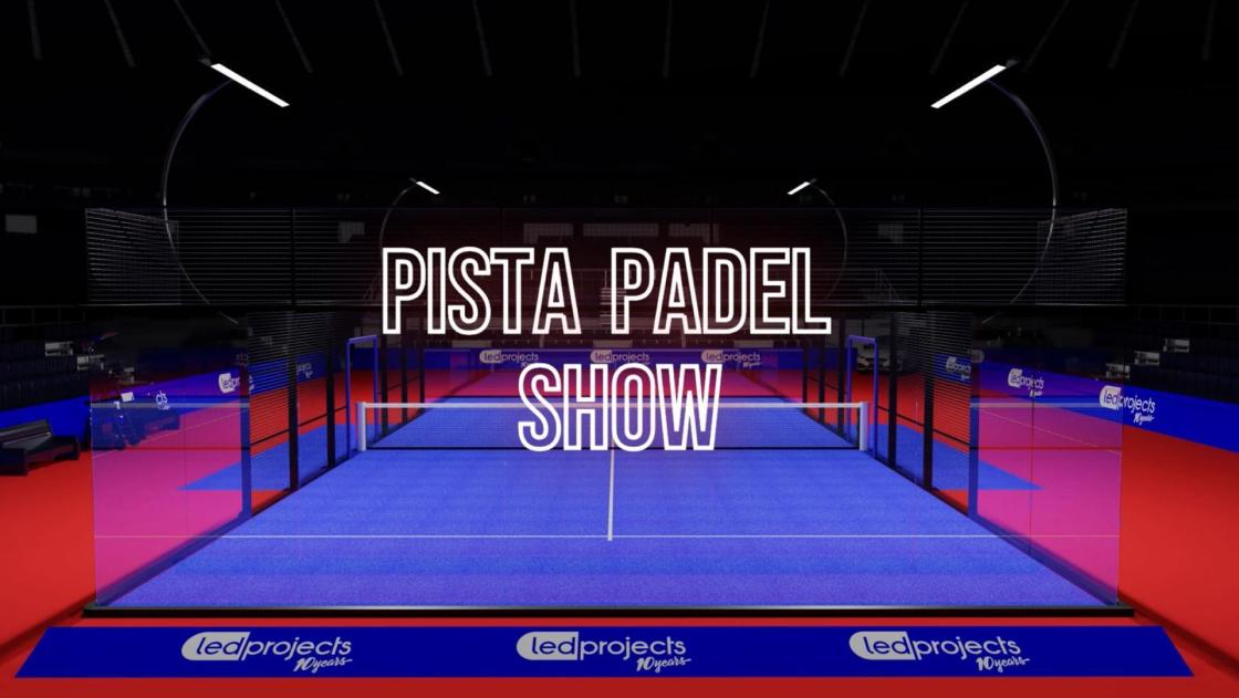 Pie de foto: Pista Pádel Show by Led ProjectsAutor: Led Projects