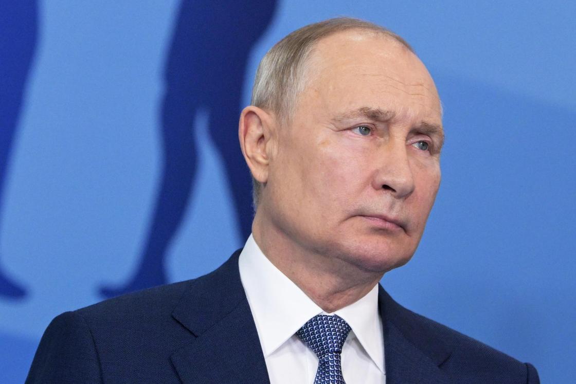 FILE photo showing Russian President Vladimir Putin attending a ceremony via video link to open sports facilities in Perm, Russia, 19 October 2023. EFE-EPA/ALEXEI NIKOLSKY /SPUTNIK/KREMLIN POOL MANDATORY CREDIT