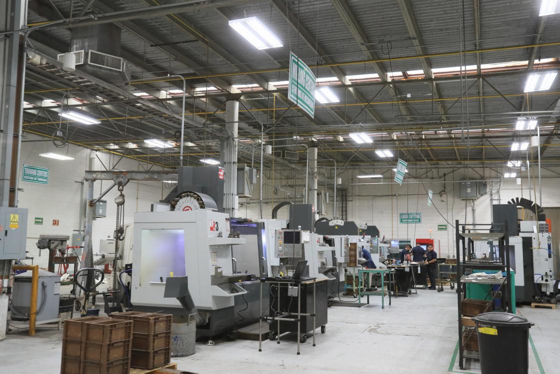 Fotografía de archivo de una maquiladora, en Ciudad Juárez (México). EFE/Luis Torres