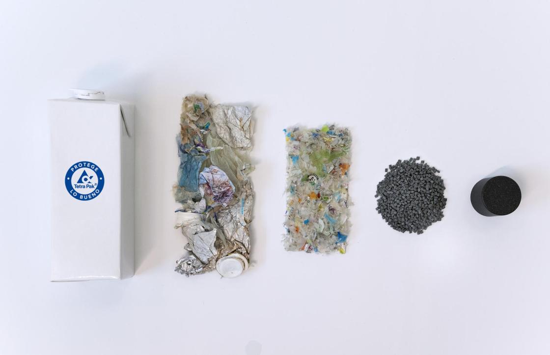 Tetra Pak y Trans Sabater aumentan la capacidad para reciclar polietileno y aluminio de los envases de cartón para bebidas en España / Uso Editorial