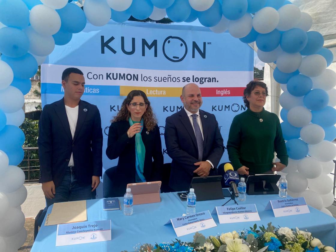 Presenta la plataforma tecnológica KUMON CONNECT para apoyar a la transformación tecnológica en la educación. SOLO USO EDITORIAL /EFE