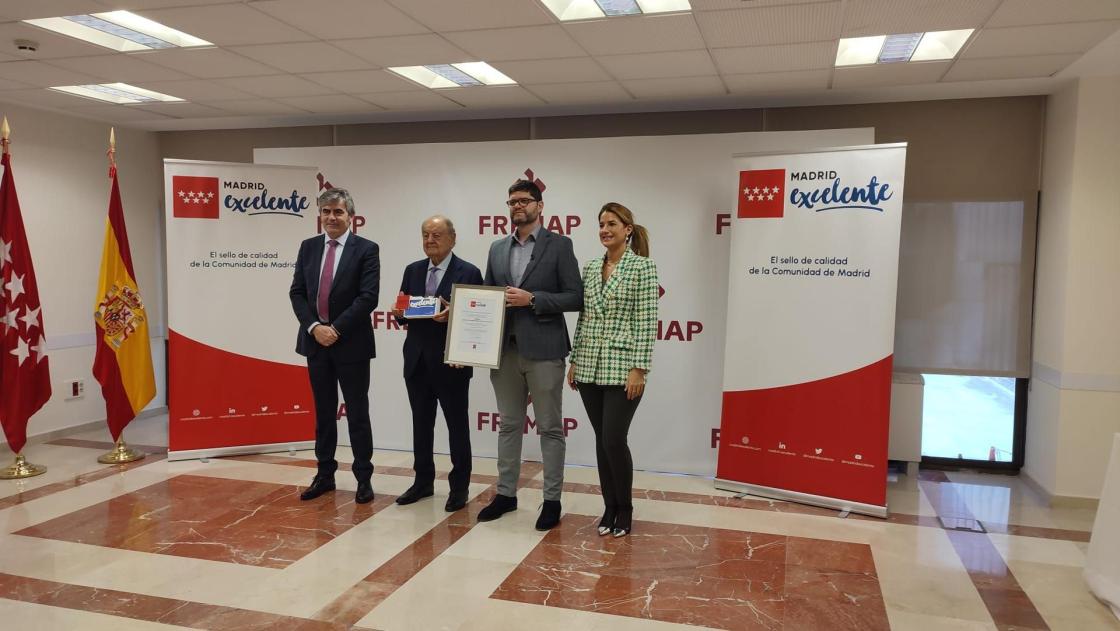 Pie de foto: FREMAP empresa "Madrid Excelente"Autor: FREMAP