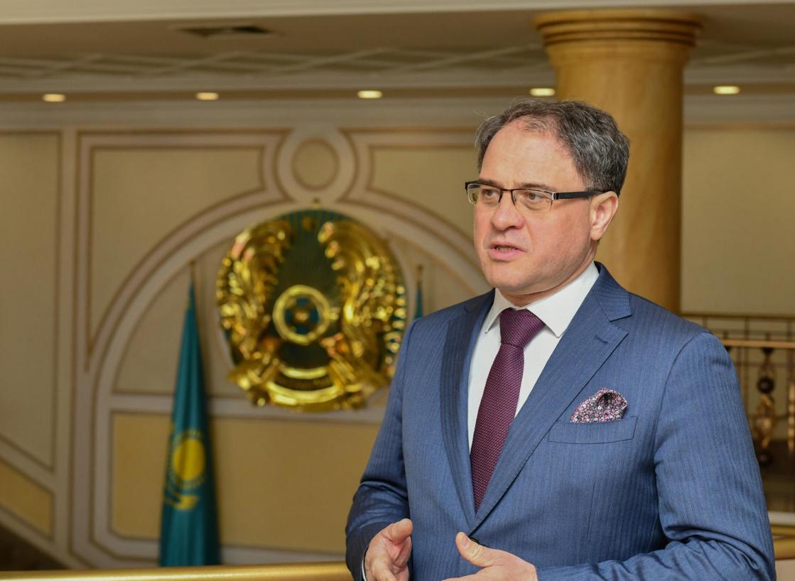 Kazakhstan, a country extremely rich in natural resources, has opened its doors to European investments to fully exploit its geological potential, Roman Vassilenko, Deputy Foreign Minister for the Central Asian republic, told EFE on Monday. "We are open to carrying out investment projects with European partners, including projects for the production of end products," the Kazakh official said. EFE/Roman Vassilenko EDITORIAL USE ONLY/AVAILABLE ONLY TO ILLUSTRATE THE ACCOMPANYING NEWS STORY (MANDATORY CREDIT)