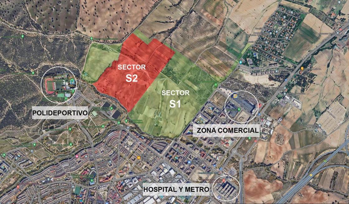 Pie de foto: Desarrollo urbanístico en San Sebastián de los Reyes    Autor: JLM