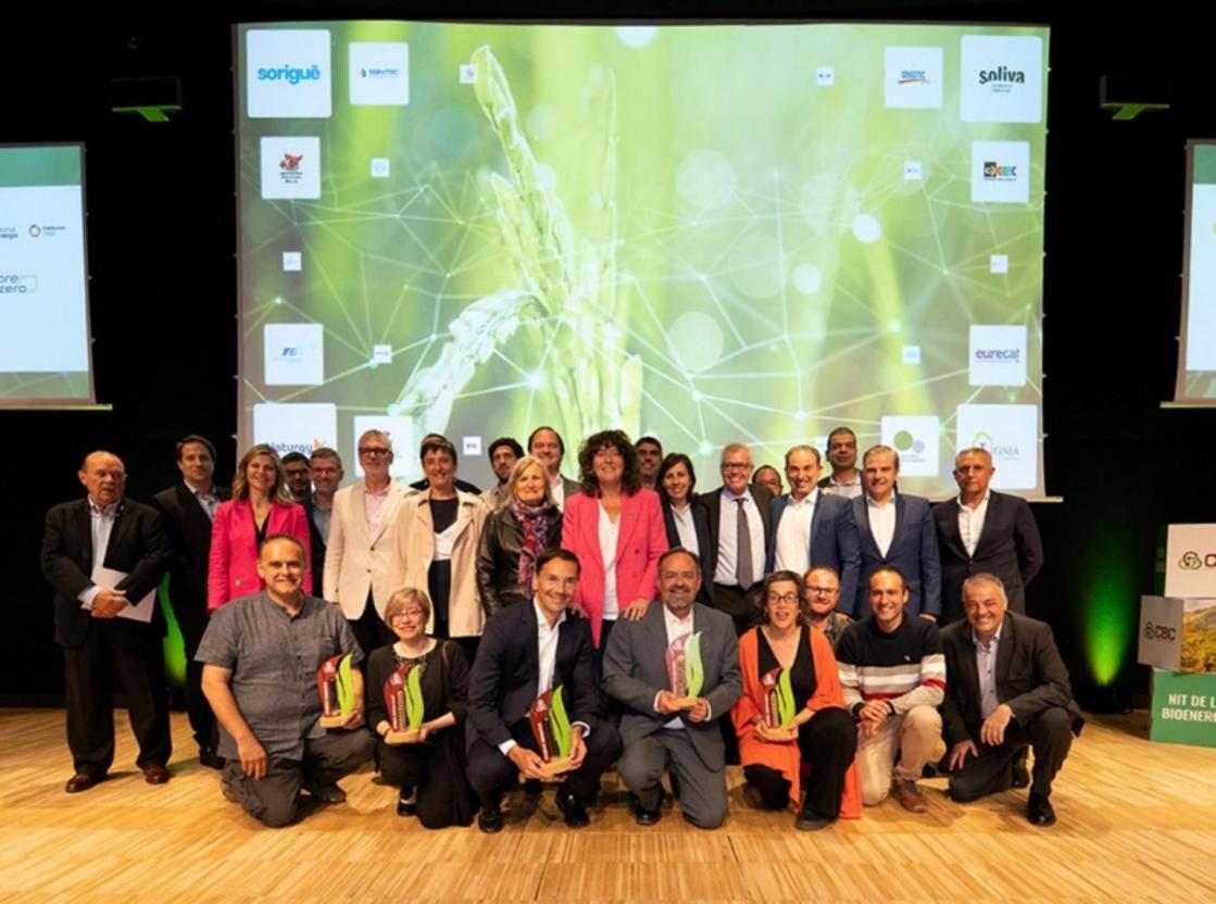 Los galardonados con los Premios de la Bioenergía del pasado año. EFE/CLUSTER BIOENERGÍA CATALUNYA