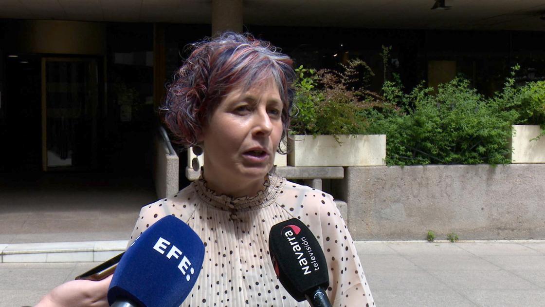 La consejera de Cultura del Gobierno de Navarra, Rebeca Esnaola, este martes en Madrid. EFE