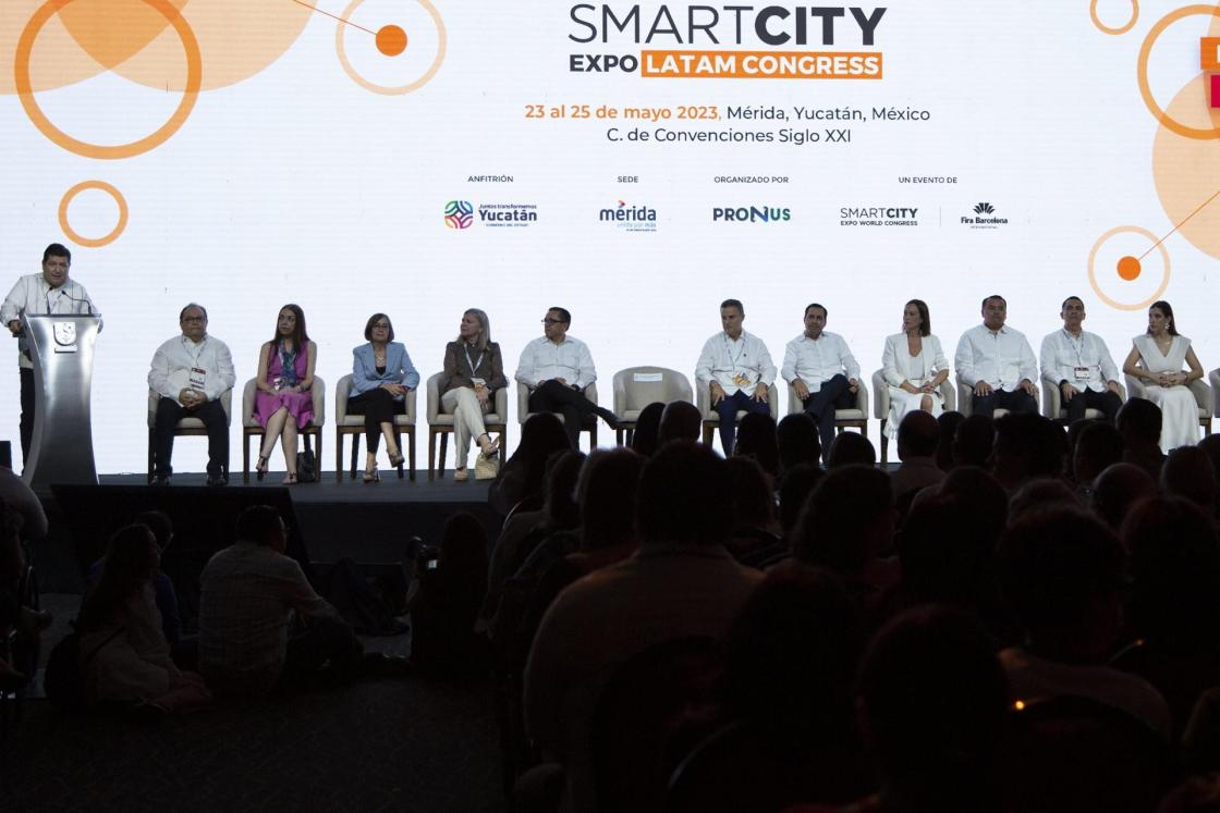 Presentación Oficial de la 9ª edición del Smart City Expo LATAM Congress Ciudades para todos: liderazgo y compromiso. SOLO USO EDITORIAL/EFE