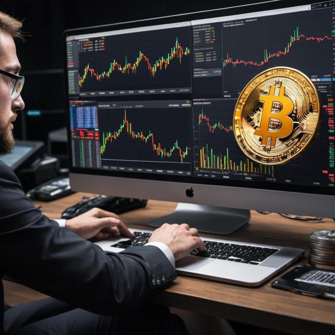 Bitcoin y otros continúan fluctuando