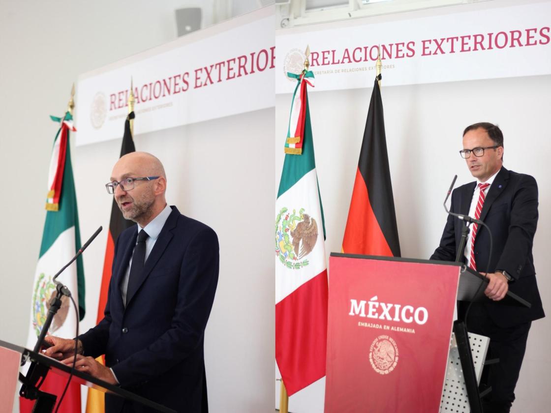 Líderes Empresariales De Alemania Y México Promueven Las Relaciones Bilaterales Y Oportunidades De Negocios Para Las Industrias Del Futuro. SOLO USO EDITORIAL / EFE 