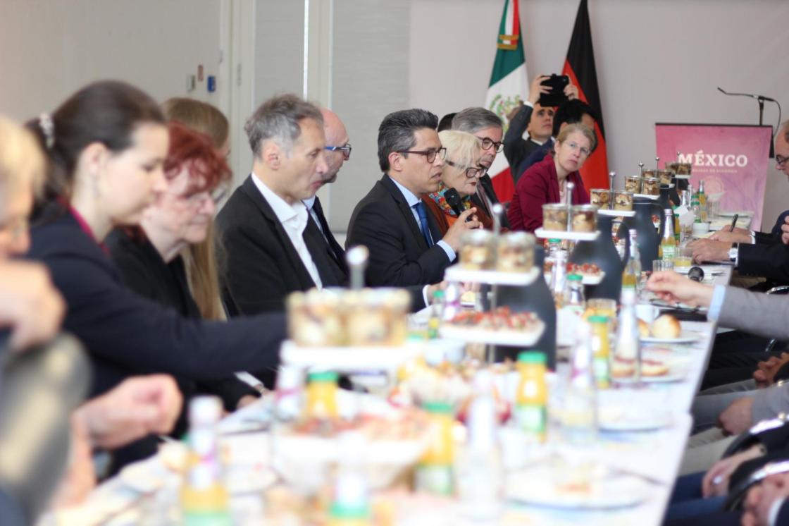 Líderes Empresariales De Alemania Y México Promueven Las Relaciones Bilaterales Y Oportunidades De Negocios Para Las Industrias Del Futuro. SOLO USO EDITORIAL / EFE