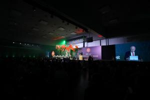 Fotografía cedida por el Banco Interamericano de Desarrollo (BID), que muestra al presidente del BID, Ilan Goldfajn este jueves en Manaos (Brasil).   EFE/ Sergio Gonzales Db Invest /SOLO USO EDITORIAL/SOLO DISPONIBLE PARA ILUSTRAR LA NOTICIA QUE ACOMPAÑA (CRÉDITO OBLIGATORIO)