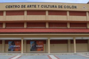 Fotografía del Centro de Arte y Cultura de Colón durante su inauguración en la ciudad de Colon (Panamá). EFE/ Gabriel Rodríguez