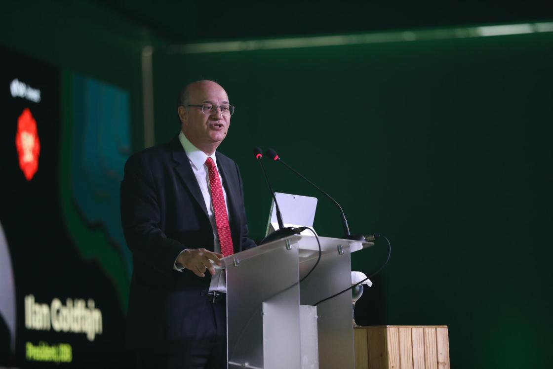 Photo provided by the Inter-American Development Bank (IDB), showing IDB President Ilan Goldfajn this Thursday in Manaus (Brazil). EFE/Sergio Gonzales IDB Invest