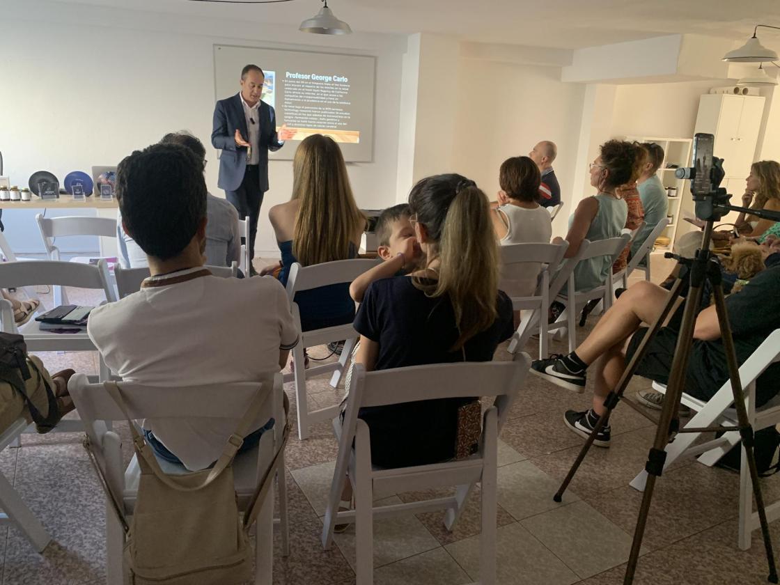 Apertura del Primer Oasis electromagnético del Mundo. Autor: Francisco Javier Andrés Andrés