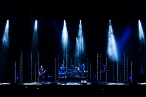 La banda catalana Gossos actúa en el festival de Cap Roig, en Palafrugell (Girona). EFE/Siu Wu
