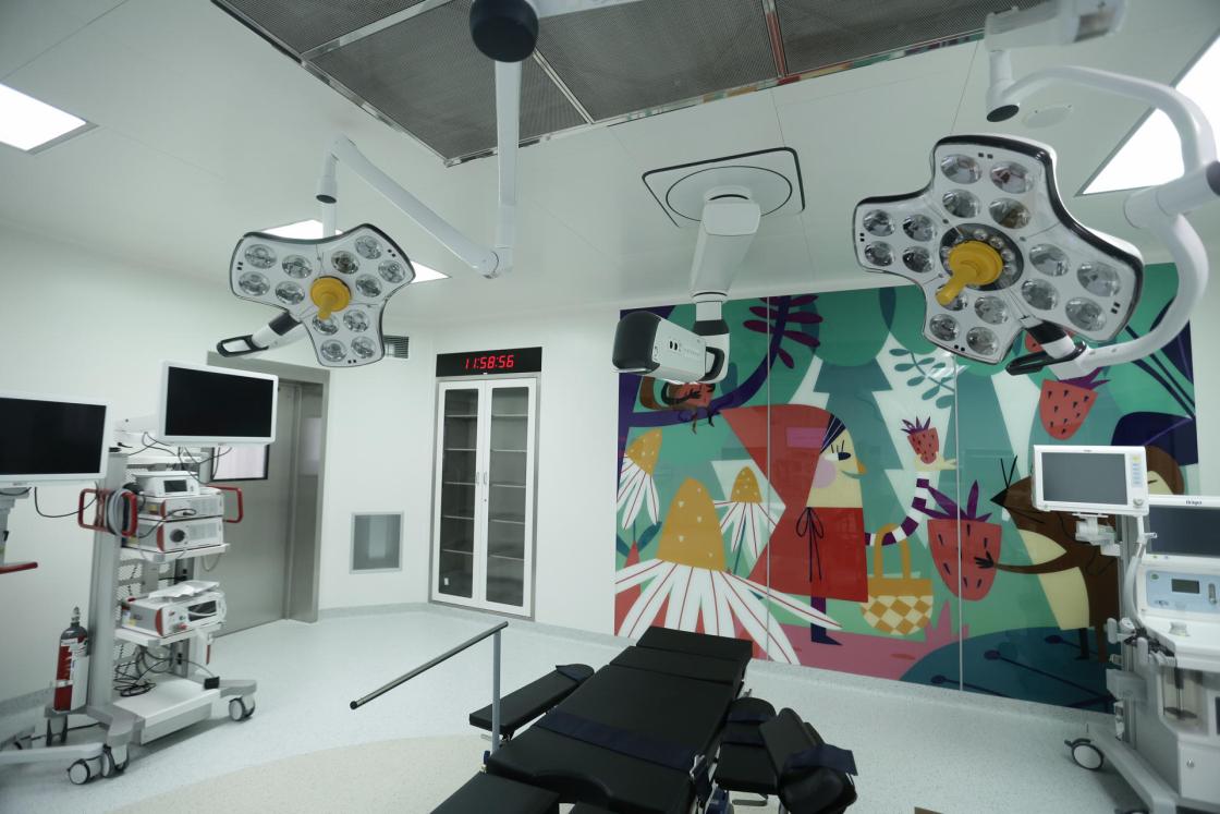 Fotografía que muestra áreas internas del complejo hospitalario La Ciudad de la Salud en Ciudad de Panamá (Panamá). EFE/Carlos Lemos