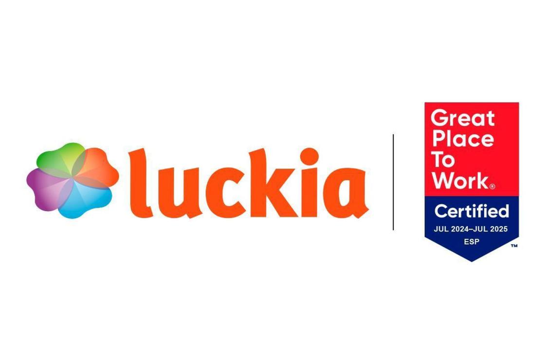 Pie de foto: Luckia obtiene la certificación de Great Place to Work    Autor: Luckia Gaming Group