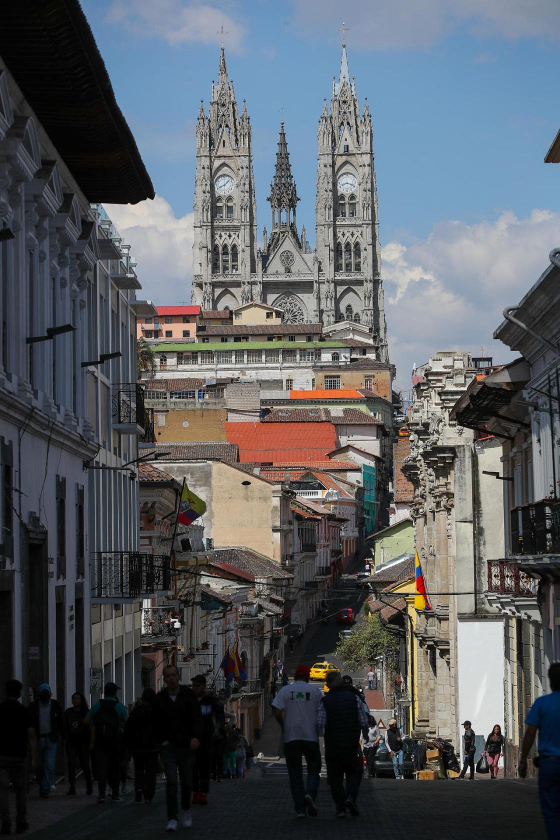 Fotografía de la iglesia de San Francisco en Quito (Ecuador). EFE/ José Jácome 