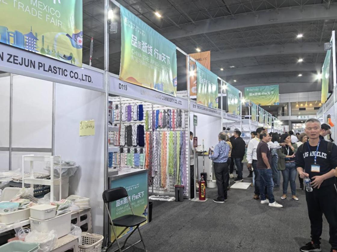 La Exposición Internacional de Comercio de Zhejiang (México) finalizó con éxito en el Centro de Convenciones y Exposiciones de Santa Fe en la Ciudad de México. SOLO USO EDITORIAL /EFE 