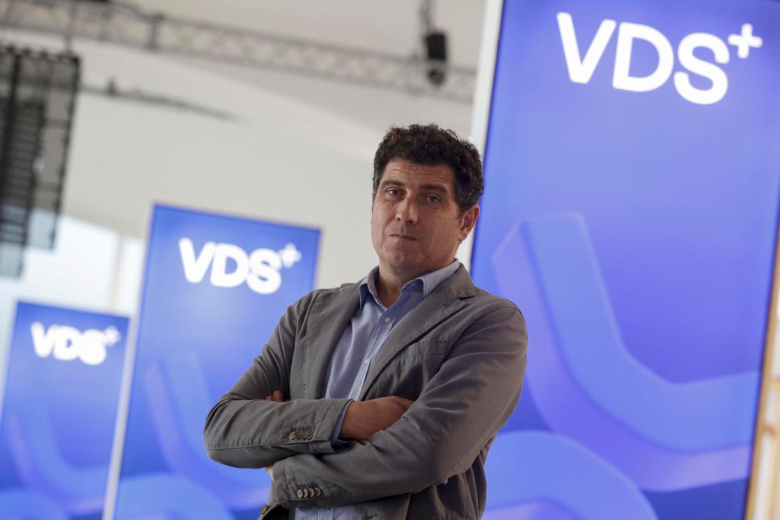 El director general de Start Up Valencia, Nacho Mas, durante la entrevista con EFE con motivo de la séptima edición del congreso Valencia Digital Summit (VDS), que empieza este miércoles y que reúne en un mismo espacio a más de 12.000 personas. EFE/Biel Aliño