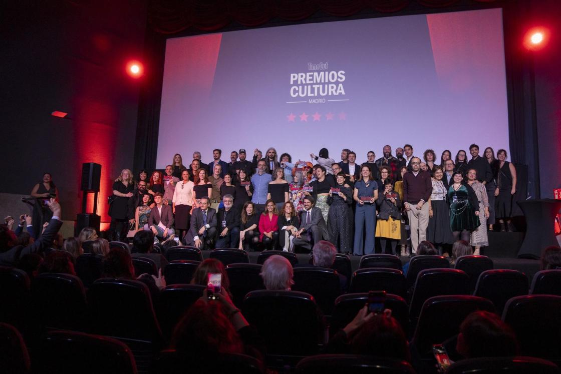 Pie de foto: Foto de familia Premios Cultura Time Out Madrid 2024Autor: Time Out Madrid