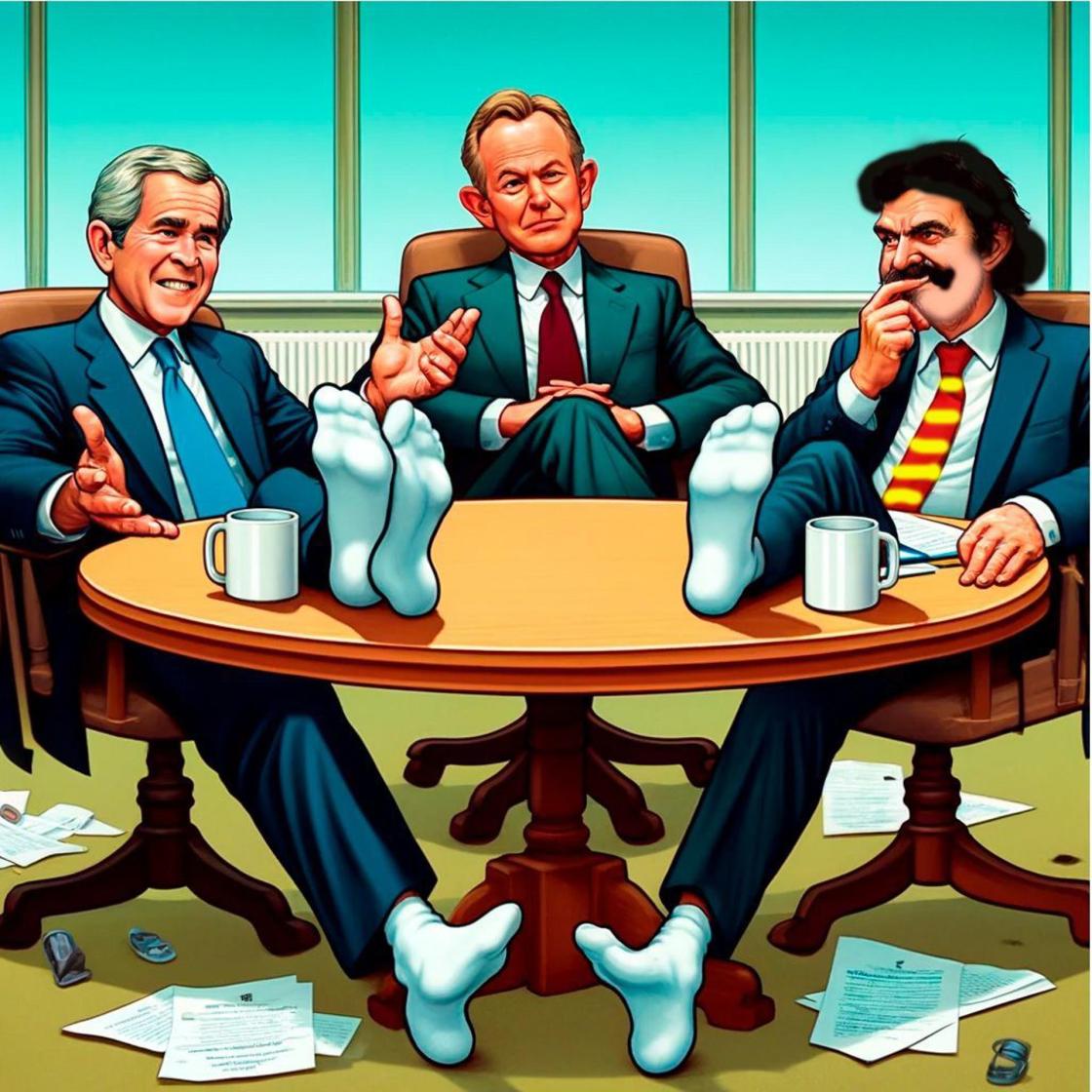 Pie de foto: Con Aznar, España asaltó los cielosAutor: Ediciones Inconexas