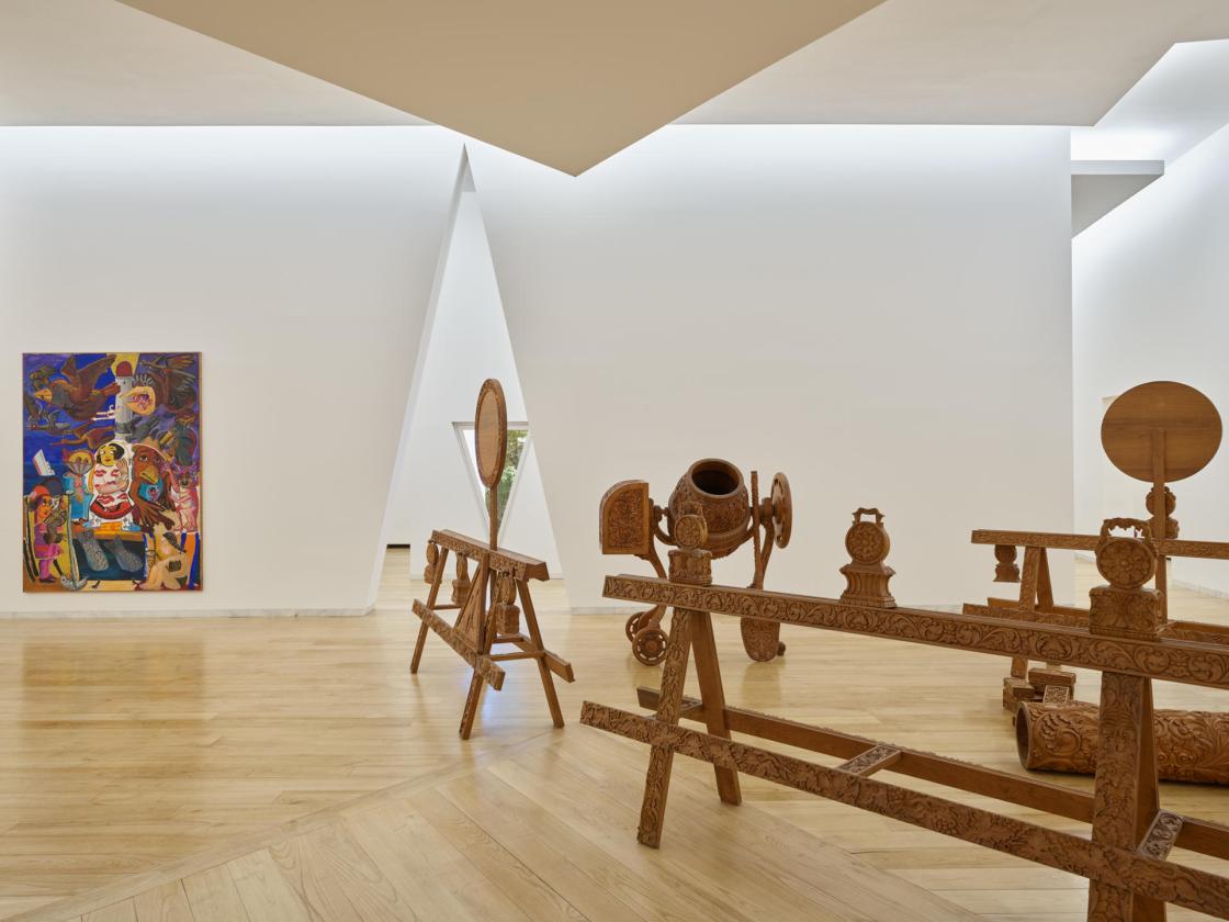 Obras de artistas como Paula Rego, Helena Almeida, David Hockney y Cildo Meireles están entre las 210 piezas de la Colección Mário Teixeira da Silva expuestas al público desde este jueves, 28 de noviembre, en la Fundación Serralves-Museo de Arte Contemporáneo de Oporto (Portugal). EFE/SERRALVES/IMAGEN CEDIDA/CRÉDITO OBLIGATORIO