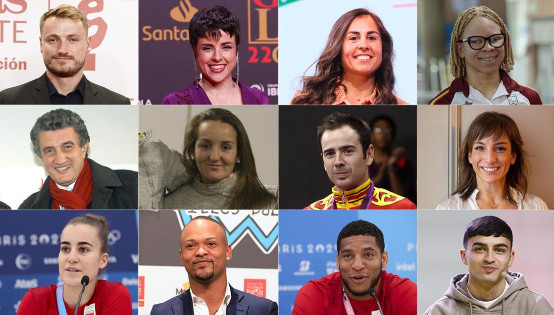 Doce referentes del deporte español protagonizan la campaña '12 deportistas, 12 causas', que promueven buenos hábitos de vida y alimentación en los niños, y creada por la Asociación Nereu y con el apoyo de Plátano de Canarias y el Consejo Superior de Deportes (CSD), a través de su Fundación Deporte Joven. EFE